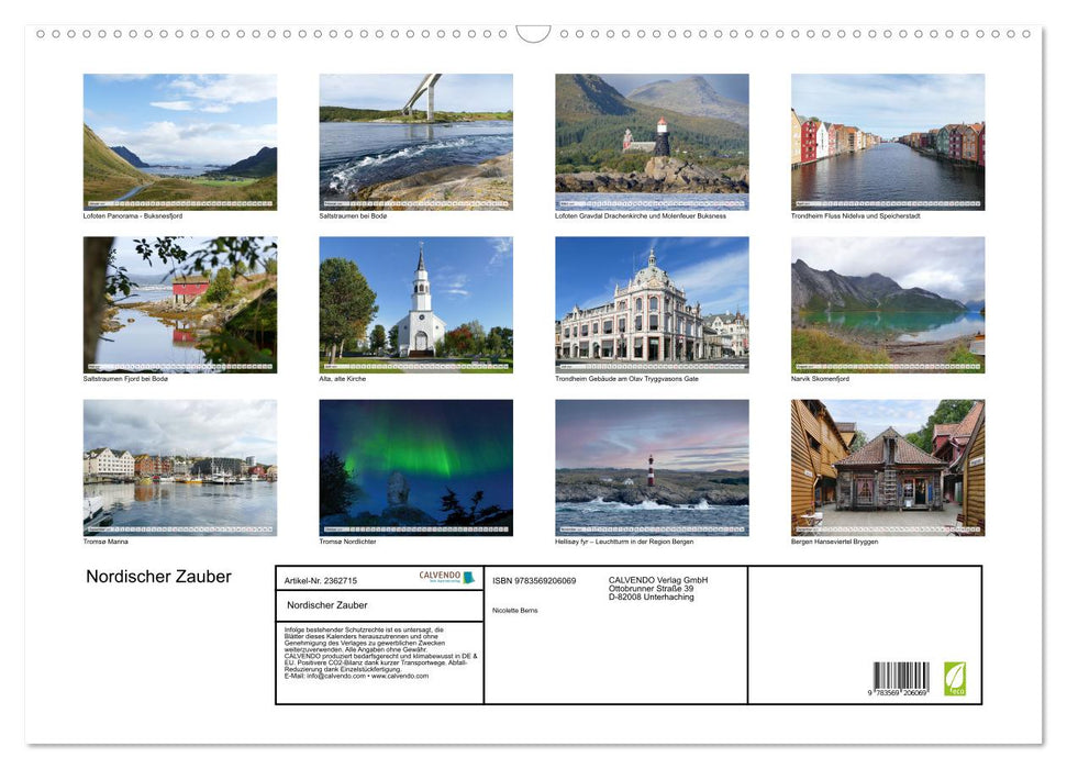 Nordischer Zauber (CALVENDO Wandkalender 2027)
