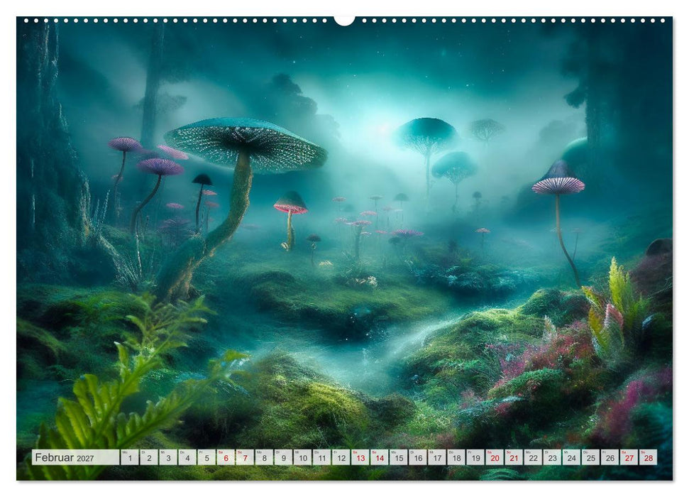 Extraterrestrisch - Auf fremden Planeten (CALVENDO Wandkalender 2027)