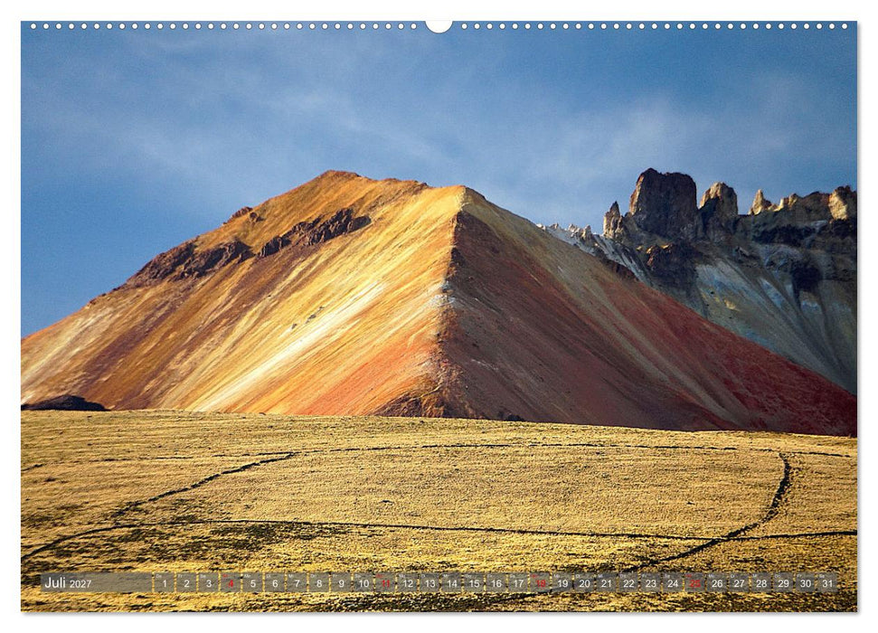 Bolivien - Eine Wanderreise (CALVENDO Premium Wandkalender 2027)