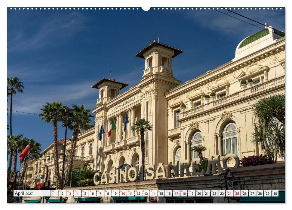 Die Italienische Riviera - Ligurien (CALVENDO Wandkalender 2027)