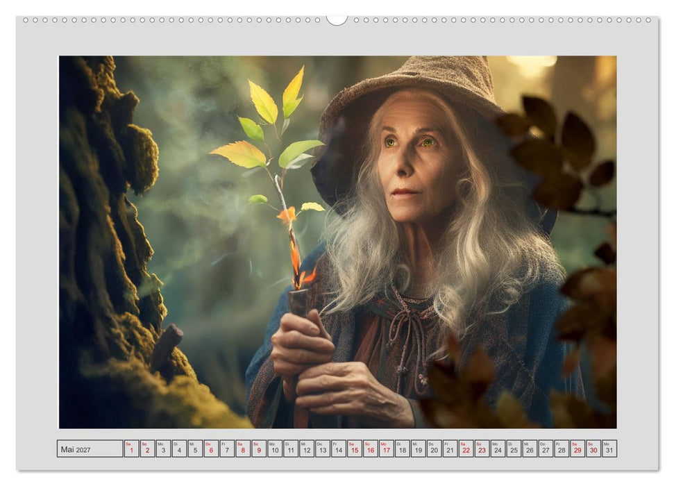 Die Wächterinnen des Waldes (CALVENDO Premium Wandkalender 2027)