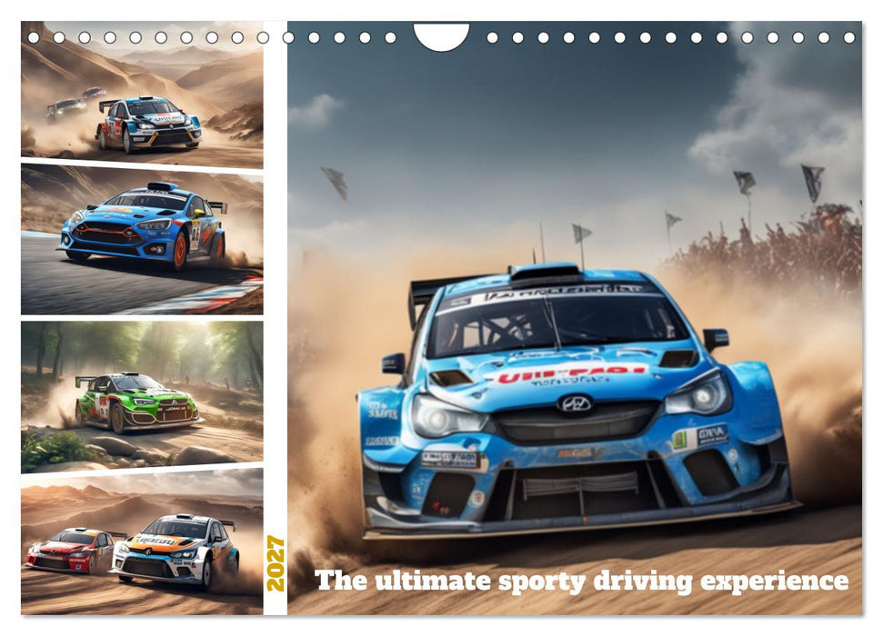 The ultimate sporty driving experience (CALVENDO Monthly Calendar 2027)