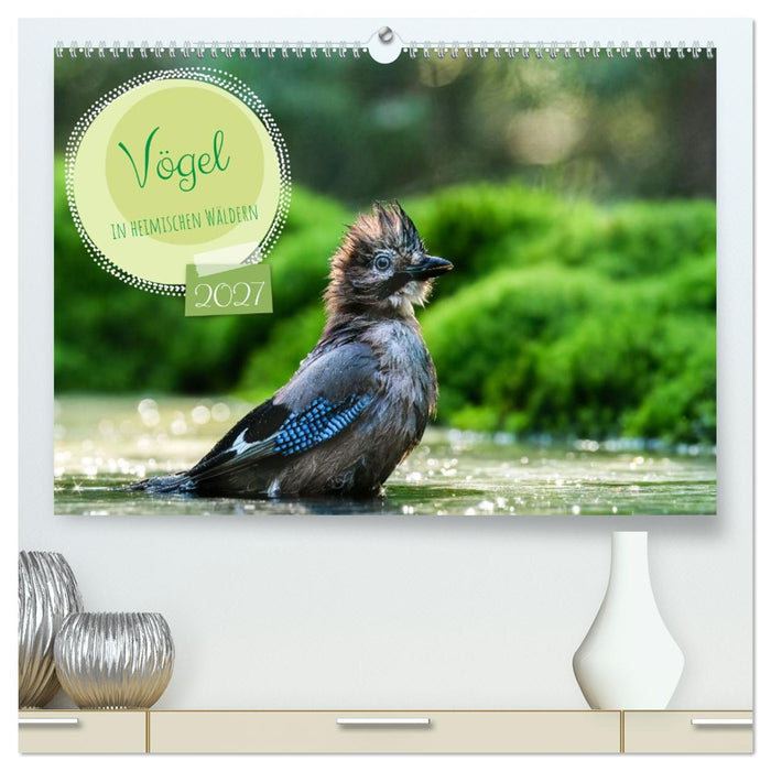 Vögel in heimischen Wäldern (CALVENDO Premium Wandkalender 2027)