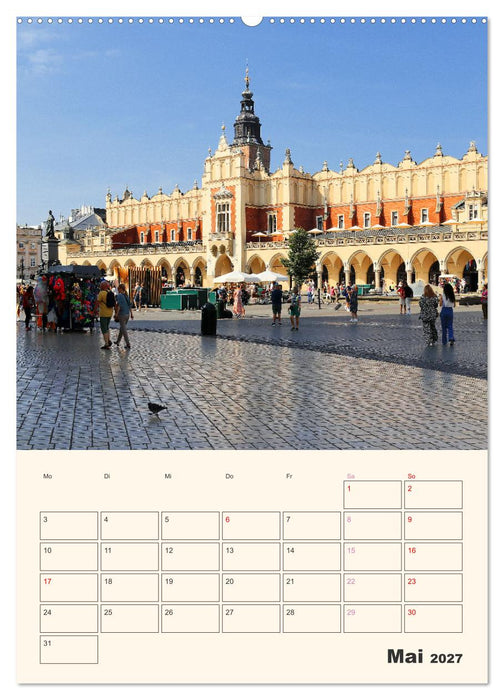 Wunderschönes Krakau (CALVENDO Premium Wandkalender 2027)