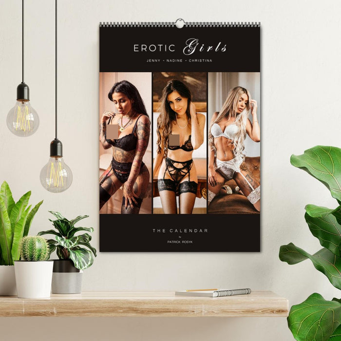 Erotic Girls - Jenny Nadine Christina (CALVENDO Wandkalender 2027)