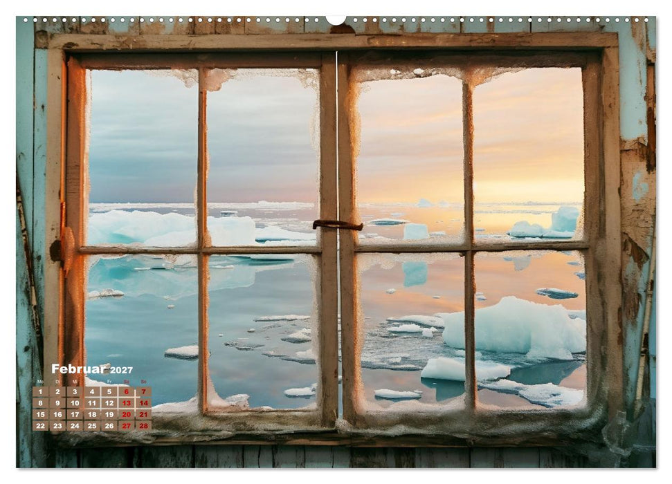 Aus dem Fenster geblickt (CALVENDO Premium Wandkalender 2027)