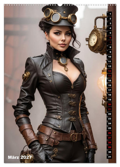 Steampunk Divas (CALVENDO Premium Wandkalender 2027)