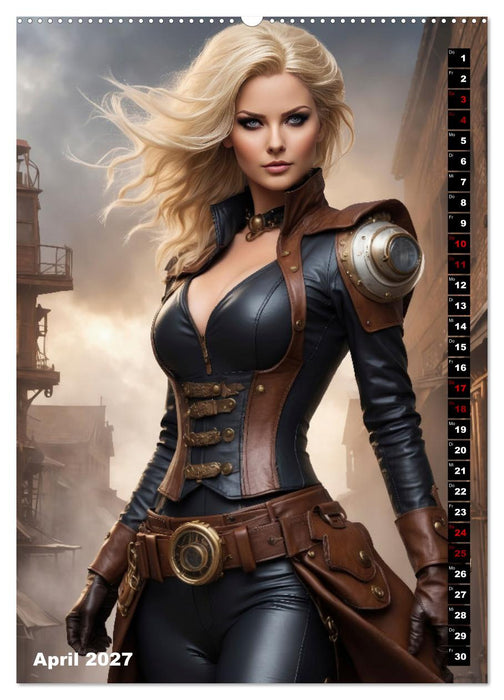 Steampunk Divas (CALVENDO Premium Wandkalender 2027)