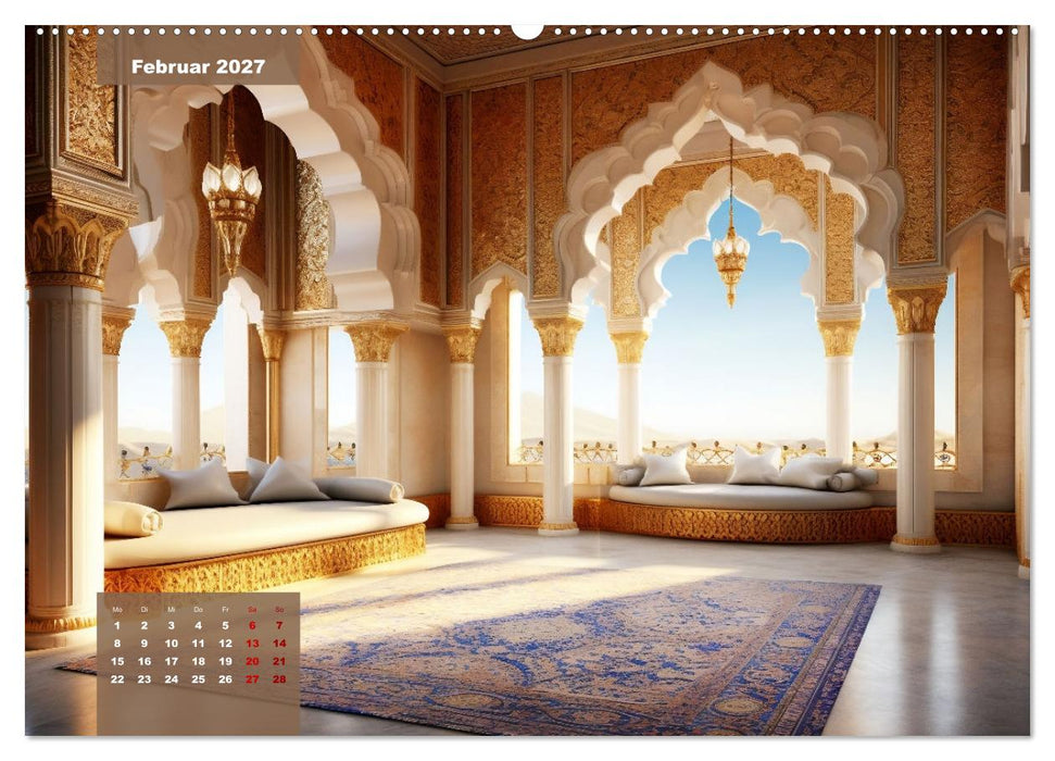 Exotische Paläste (CALVENDO Wandkalender 2027)