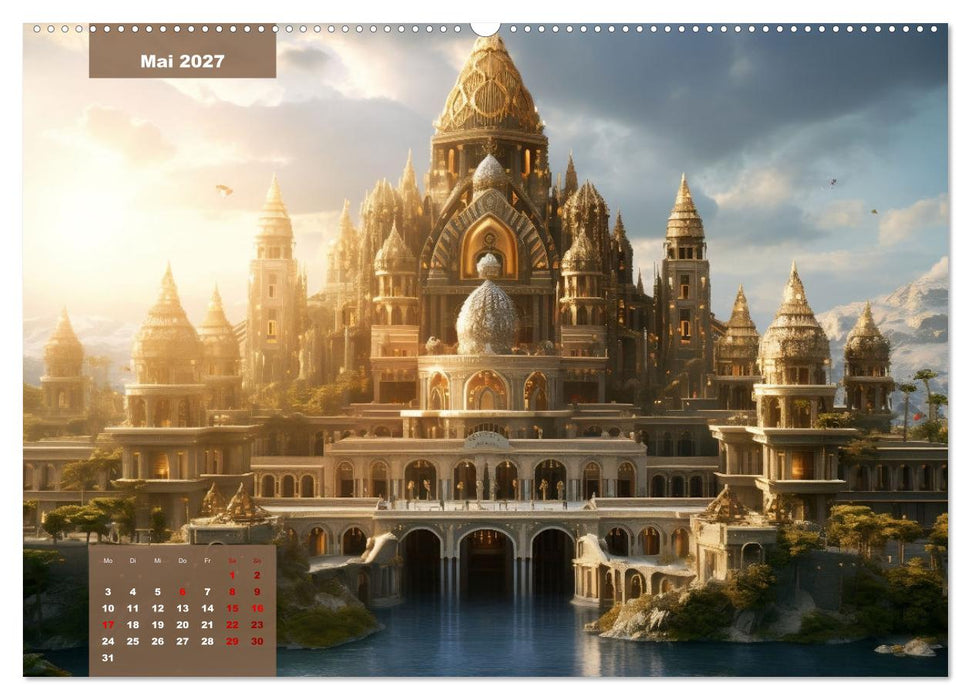 Exotische Paläste (CALVENDO Premium Wandkalender 2027)