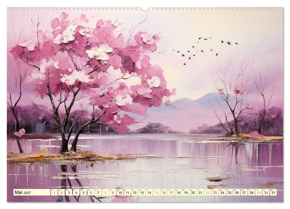 Eine Landschaft im Jahr (CALVENDO Premium Wandkalender 2027)