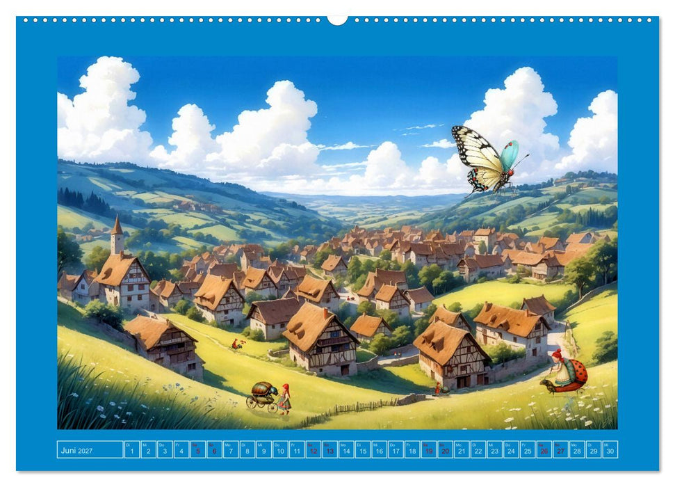 Die rollenden Käfer von Krabblingerode (CALVENDO Wandkalender 2027)