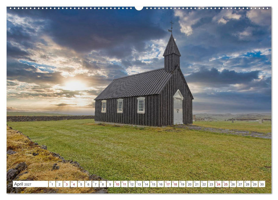 Die Farben Islands (CALVENDO Premium Wandkalender 2027)