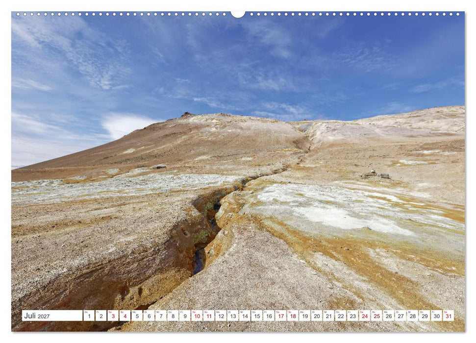 Die Farben Islands (CALVENDO Premium Wandkalender 2027)