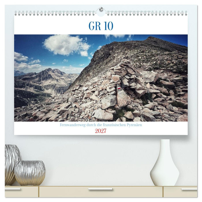 GR 10 Fernwanderweg durch die französischen Pyrenäen (CALVENDO Premium Wandkalender 2027)