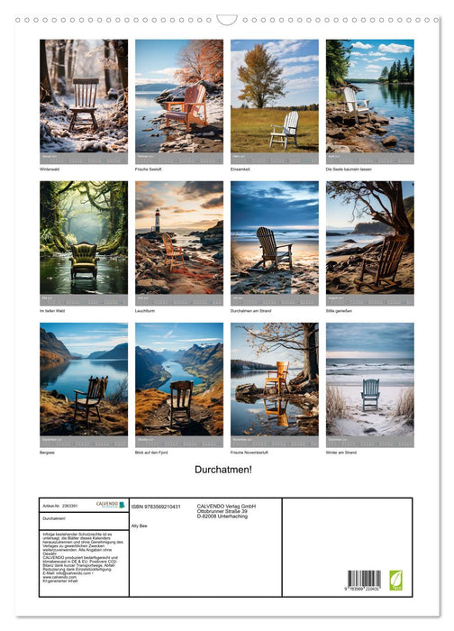 Durchatmen! (CALVENDO Wandkalender 2027)