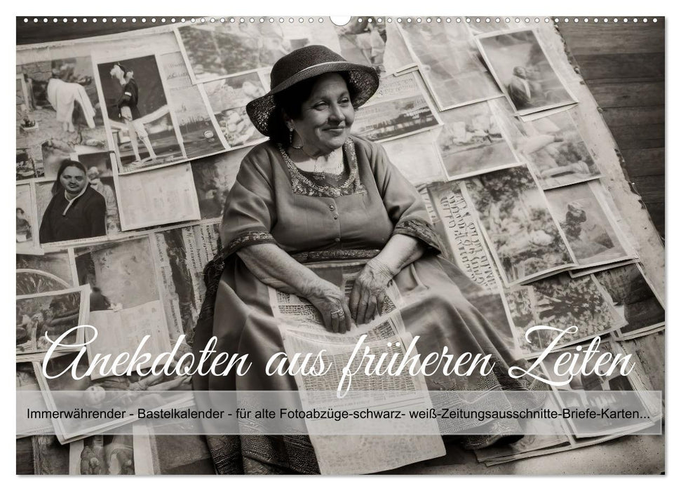 Anekdoten aus früheren Zeiten (CALVENDO Wandkalender 2027)