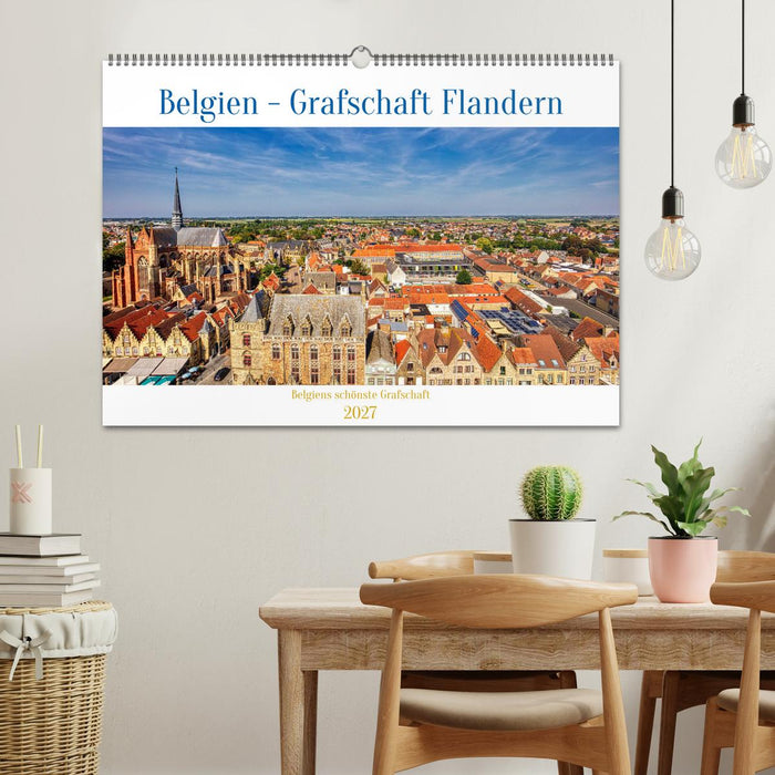 Belgien - Grafschaft Flandern (CALVENDO Wandkalender 2027)