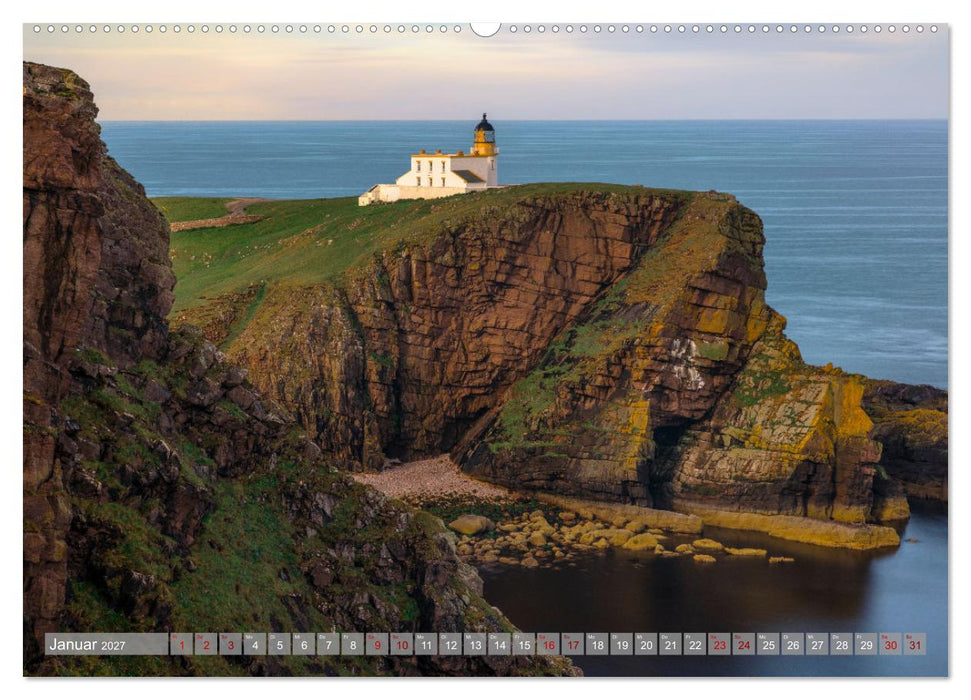 Schottlands NC 500, der Roadtrip durch die wilden Highlands. (CALVENDO Premium Wandkalender 2027)