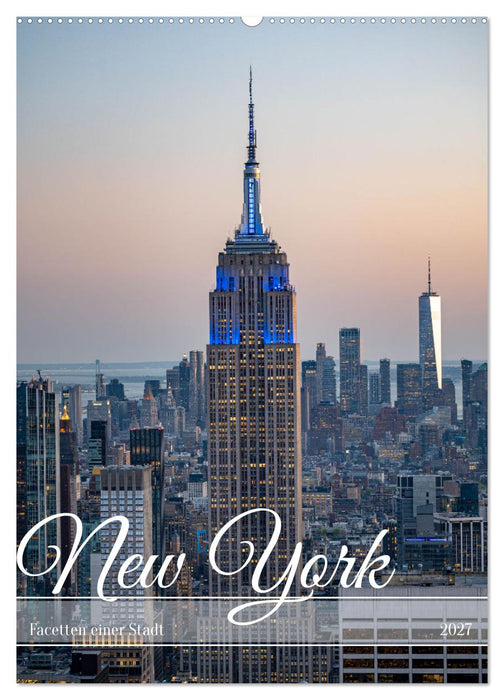 New York, Facetten einer Stadt (CALVENDO Wandkalender 2027)