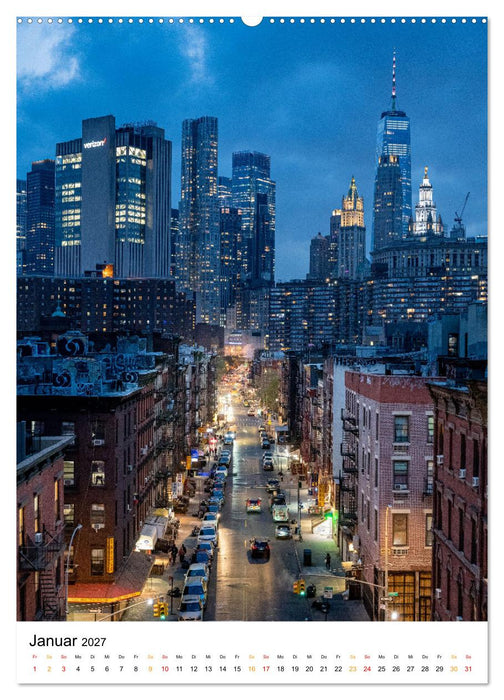 New York, Facetten einer Stadt (CALVENDO Wandkalender 2027)