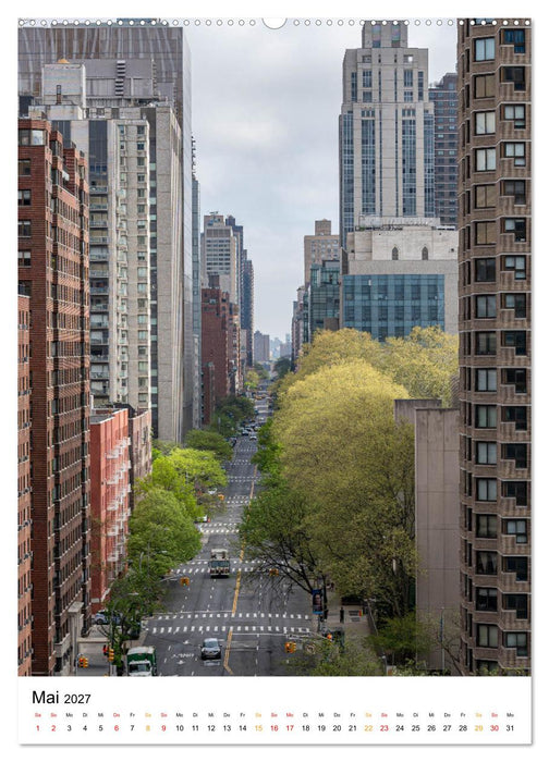 New York, Facetten einer Stadt (CALVENDO Wandkalender 2027)