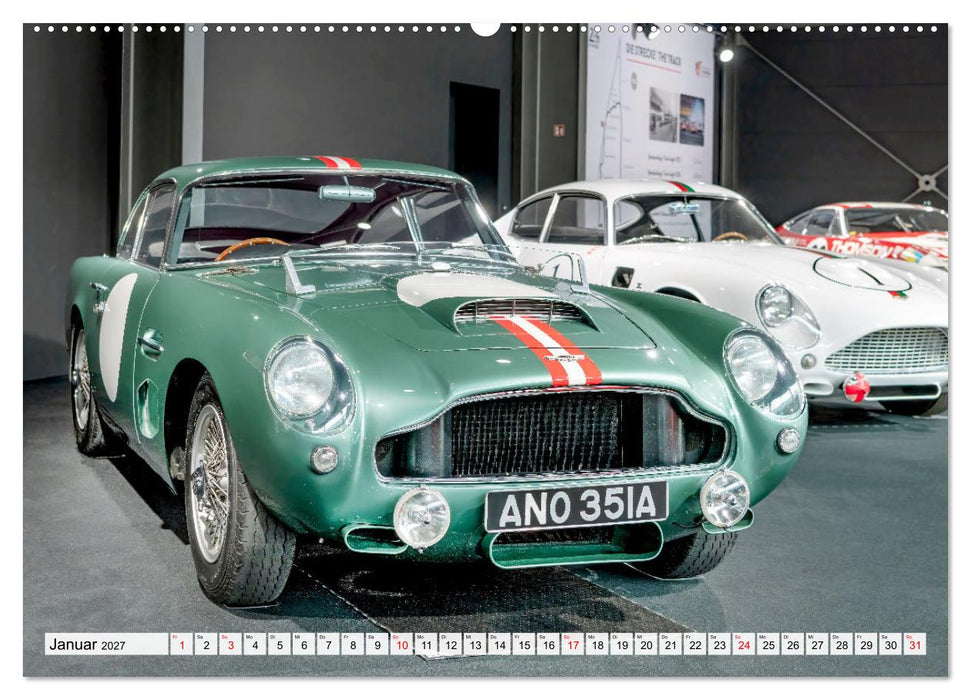 Nationales Auto Museum, Faszination auf Rädern (CALVENDO Wandkalender 2027)