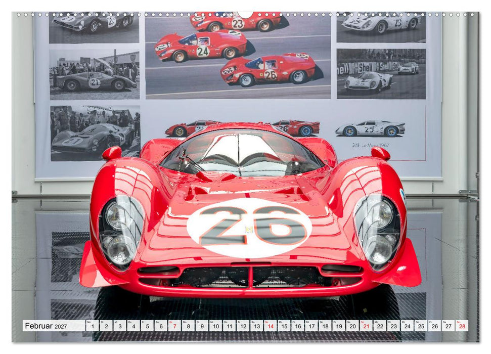 Nationales Auto Museum, Faszination auf Rädern (CALVENDO Wandkalender 2027)
