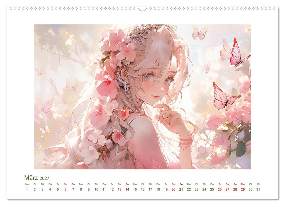 Der Mädchen-Kalender (CALVENDO Premium Wandkalender 2027)