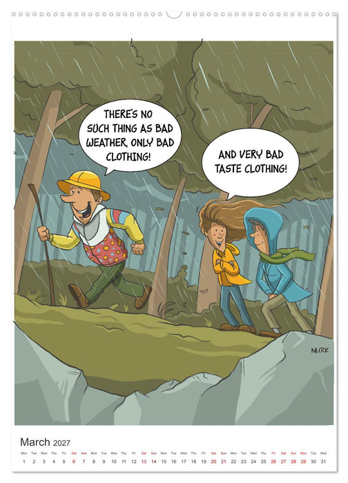 OK, Boomer - Cartoons (CALVENDO Premium-Calendar 2027)