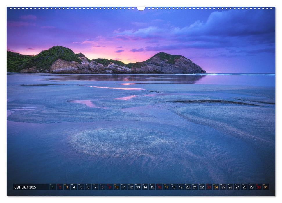 Neuseeland - Traumreise ans Ende der Welt (CALVENDO Premium Wandkalender 2027)