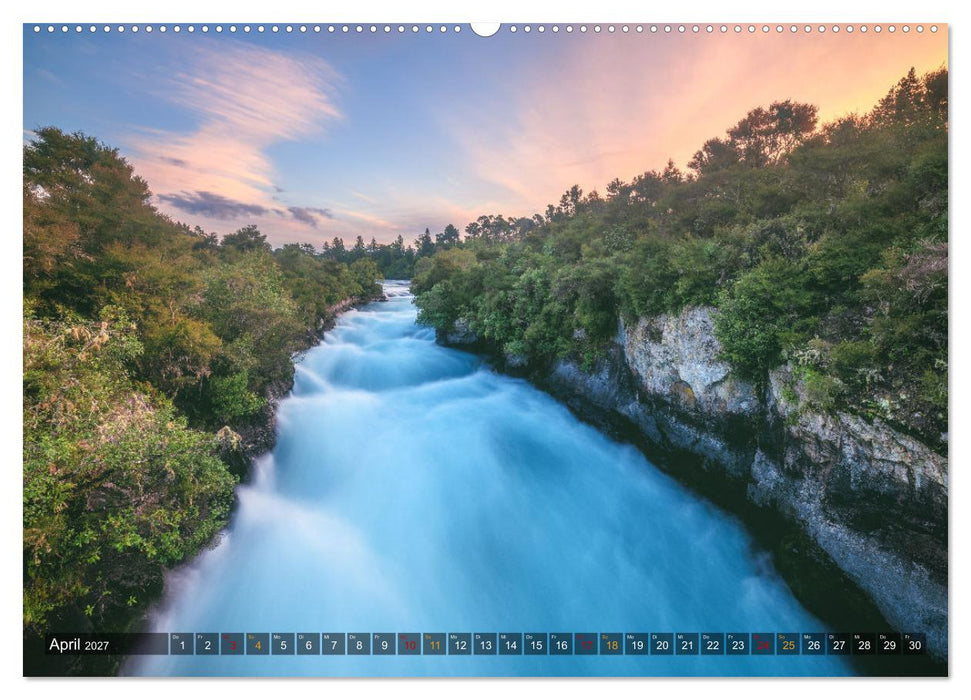 Neuseeland - Traumreise ans Ende der Welt (CALVENDO Premium Wandkalender 2027)