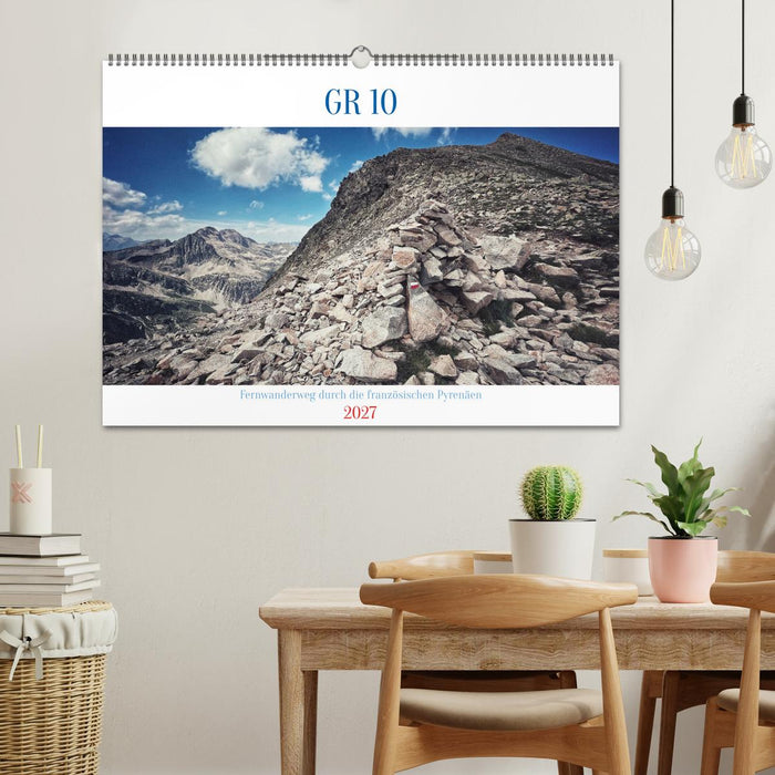 GR 10 Fernwanderweg durch die französischen Pyrenäen (CALVENDO Wandkalender 2027)