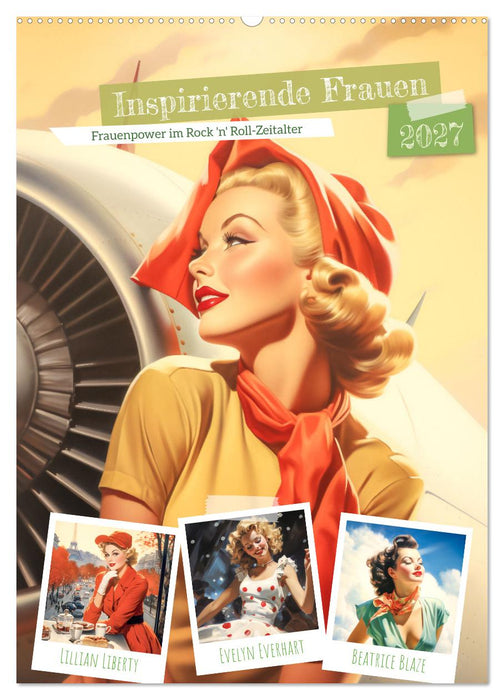 Inspirierende Frauen (CALVENDO Wandkalender 2027)