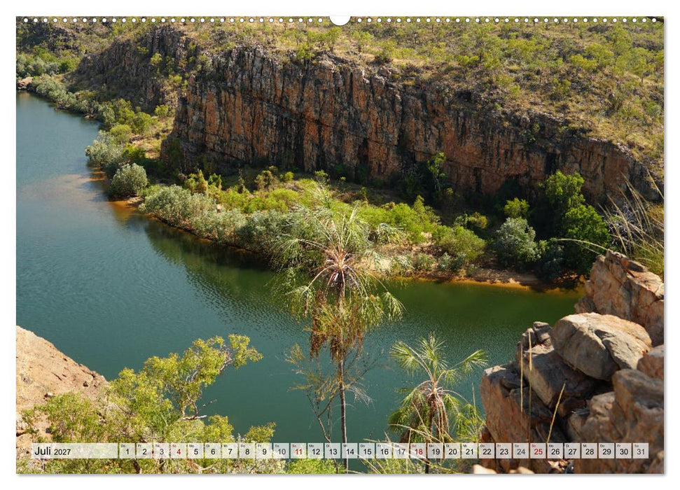 Australien - "Nur wo Du zu Fuß warst, bist Du wirklich gewesen" (CALVENDO Premium Wandkalender 2027)
