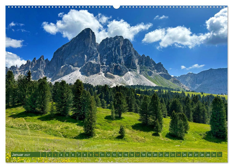 Erlebe mit mir die Schönheit der Alpen (CALVENDO Wandkalender 2027)