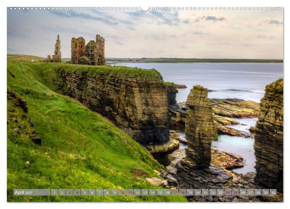Schottlands NC 500, der Roadtrip durch die wilden Highlands. (CALVENDO Wandkalender 2027)