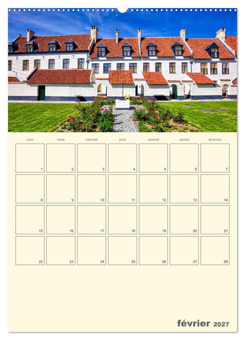 Comté belge de Flandre (CALVENDO Calendrier supérieur 2027)