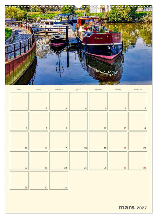 Comté belge de Flandre (CALVENDO Calendrier supérieur 2027)