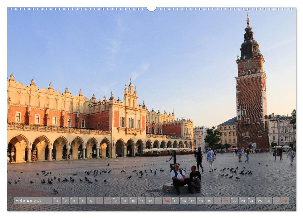 Faszinierendes Krakau (CALVENDO Premium Wandkalender 2027)
