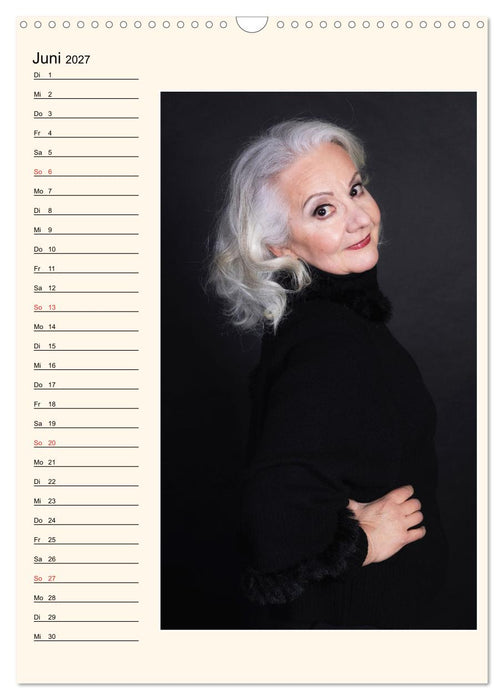 Silberhaar (CALVENDO Wandkalender 2027)