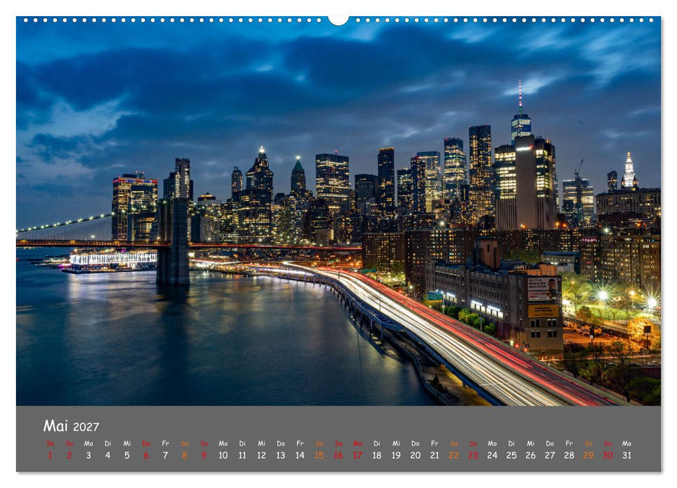 Faszination New York (CALVENDO Premium Wandkalender 2027)