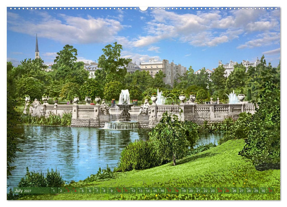 London around 1890-1900 - photos restored and colourised (CALVENDO Premium-Calendar 2027)