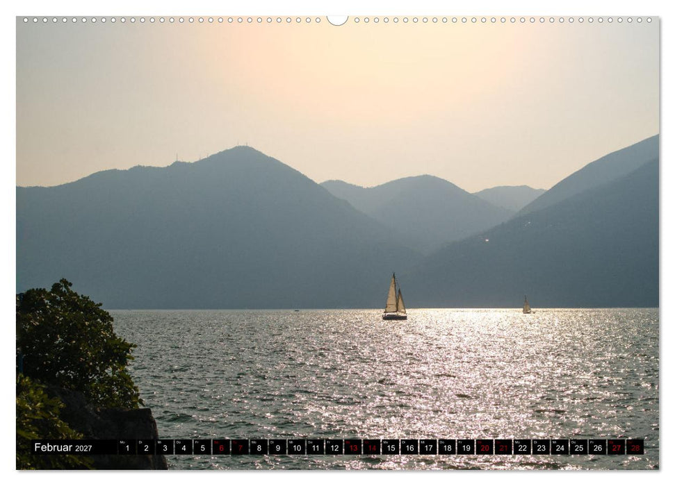 Romantischer Lago d'Iseo (CALVENDO Wandkalender 2027)