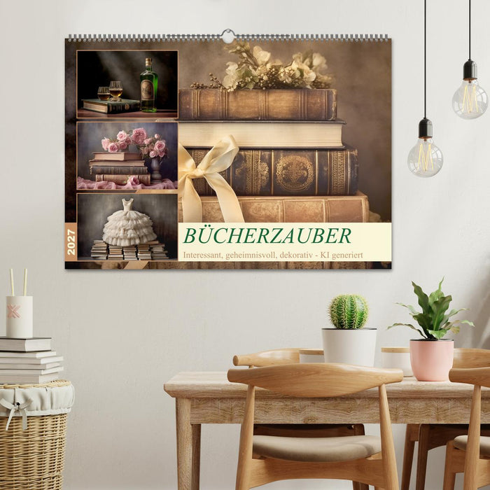Bücherzauber (CALVENDO Wandkalender 2027)
