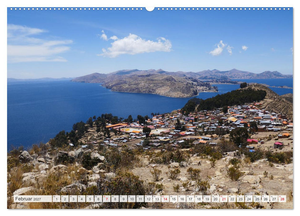 Bolivien - Unterwegs im Hochland (CALVENDO Wandkalender 2027)