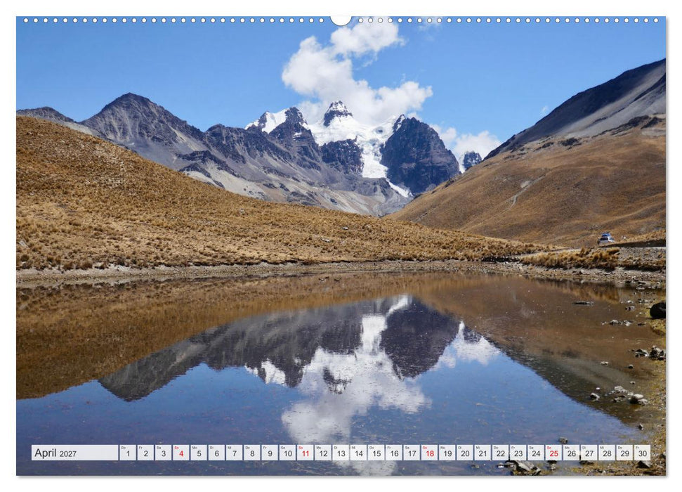 Bolivien - Unterwegs im Hochland (CALVENDO Wandkalender 2027)
