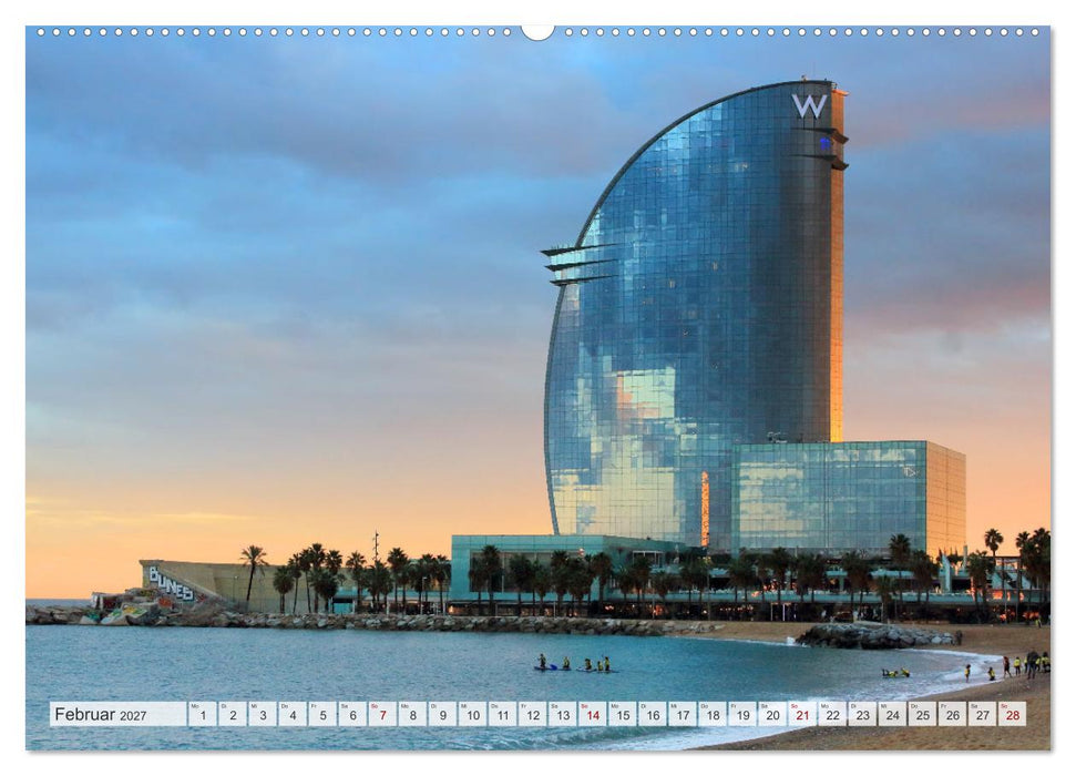 BARCELONA - Metropole am Mittelmeer (CALVENDO Premium Wandkalender 2027)