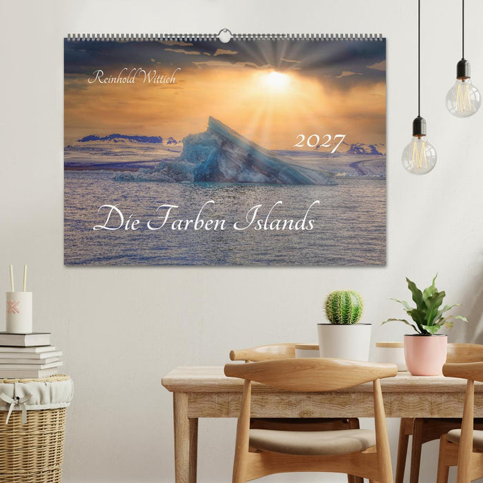 Die Farben Islands (CALVENDO Wandkalender 2027)