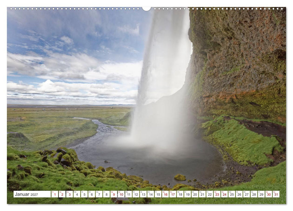 Die Farben Islands (CALVENDO Wandkalender 2027)